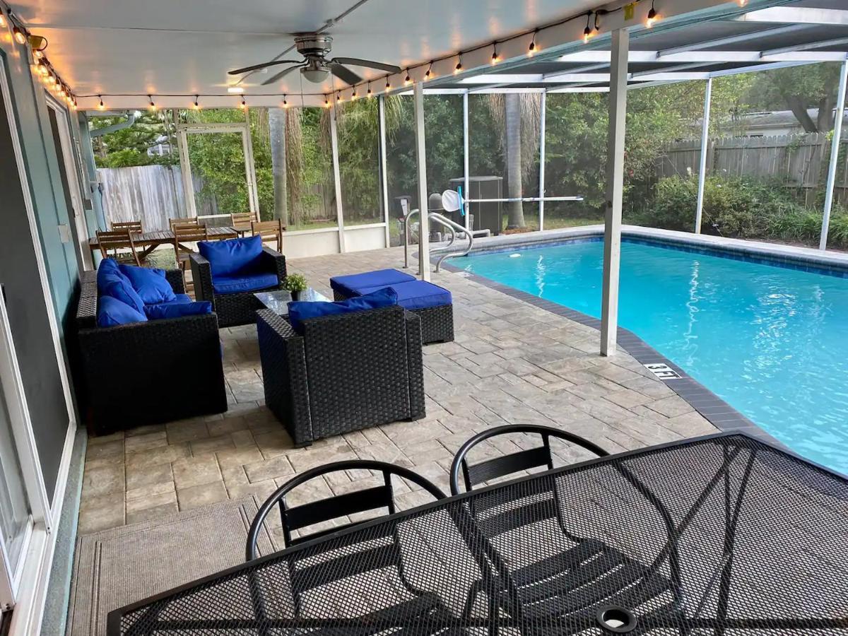 Spacious 5 Bedrooms 3 Bathrooms Family-Friendly Home With Heated Salt Pool Clearwater Esterno foto