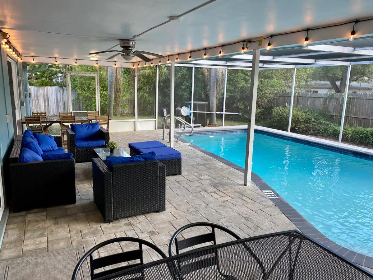 Spacious 5 Bedrooms 3 Bathrooms Family-Friendly Home With Heated Salt Pool Clearwater Esterno foto